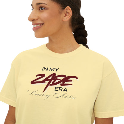 In My Zade Era Women's Boxy Tee - Trendy Graphic Tee, Casual Wear, Gift for Her, Summer Fashion, Everyday Comfort