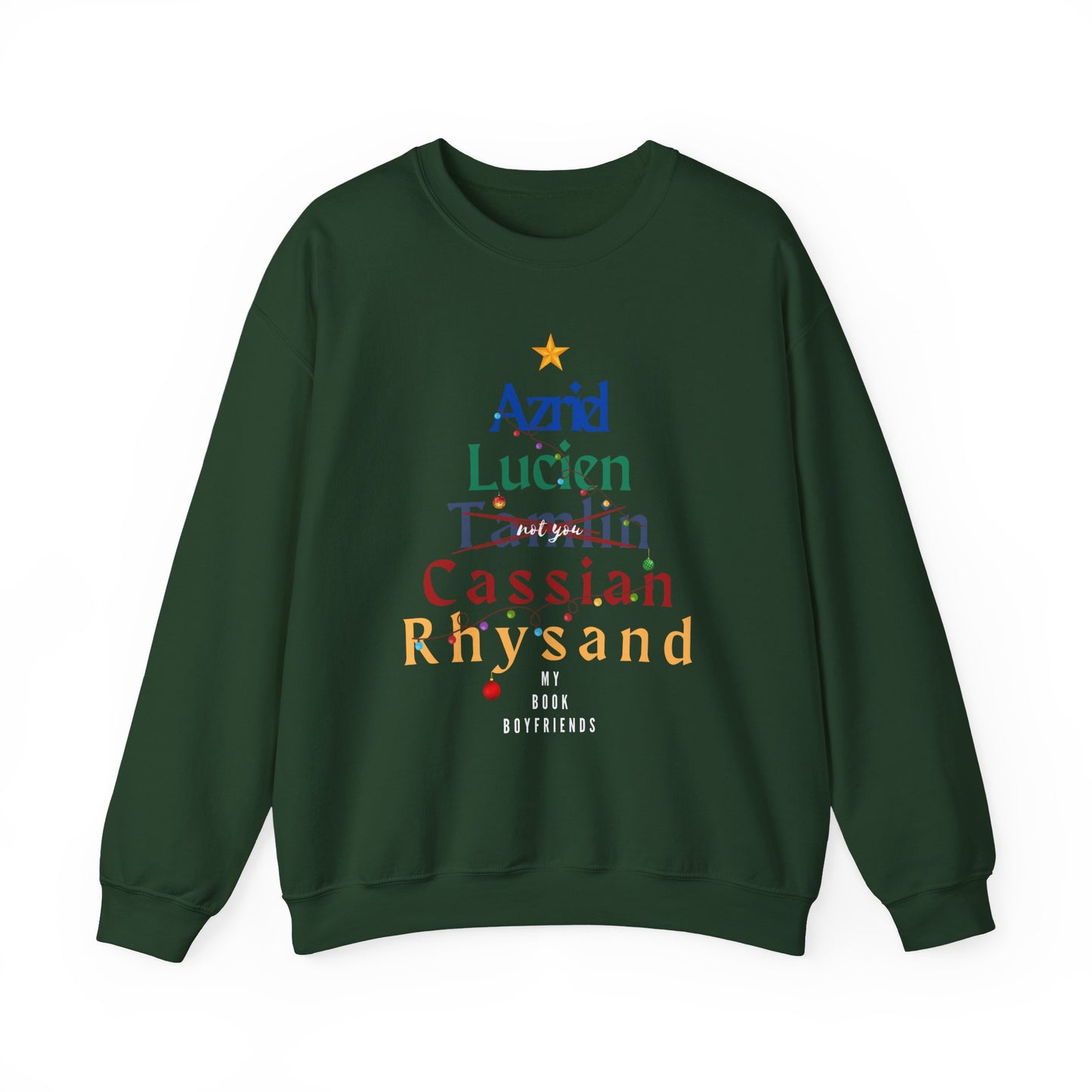 ACOTAR Book Boyfriends Christmas Sweatshirt | Rhysand, Cassian, Azriel Holiday Pullover