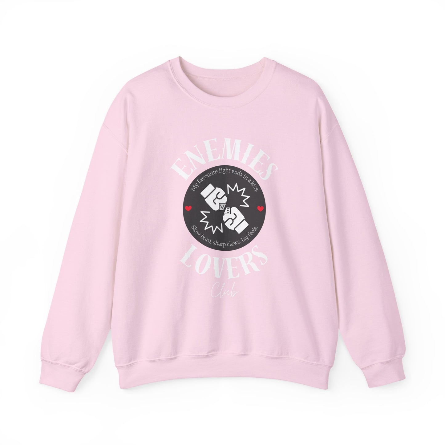 Enemies vs Lovers Club Sweatshirt | Enemies to Lovers Romance Pullover for BookTok Fans