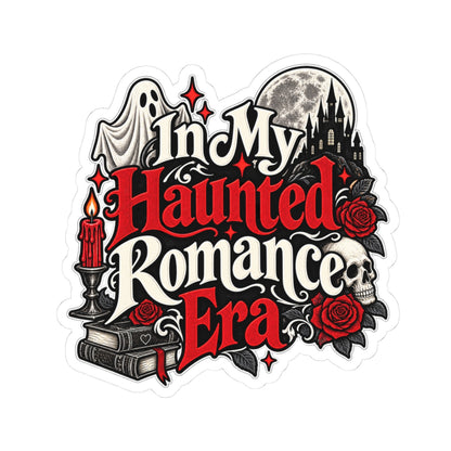 In My Haunted Romance Era Sticker | Halloween BookTok Decal