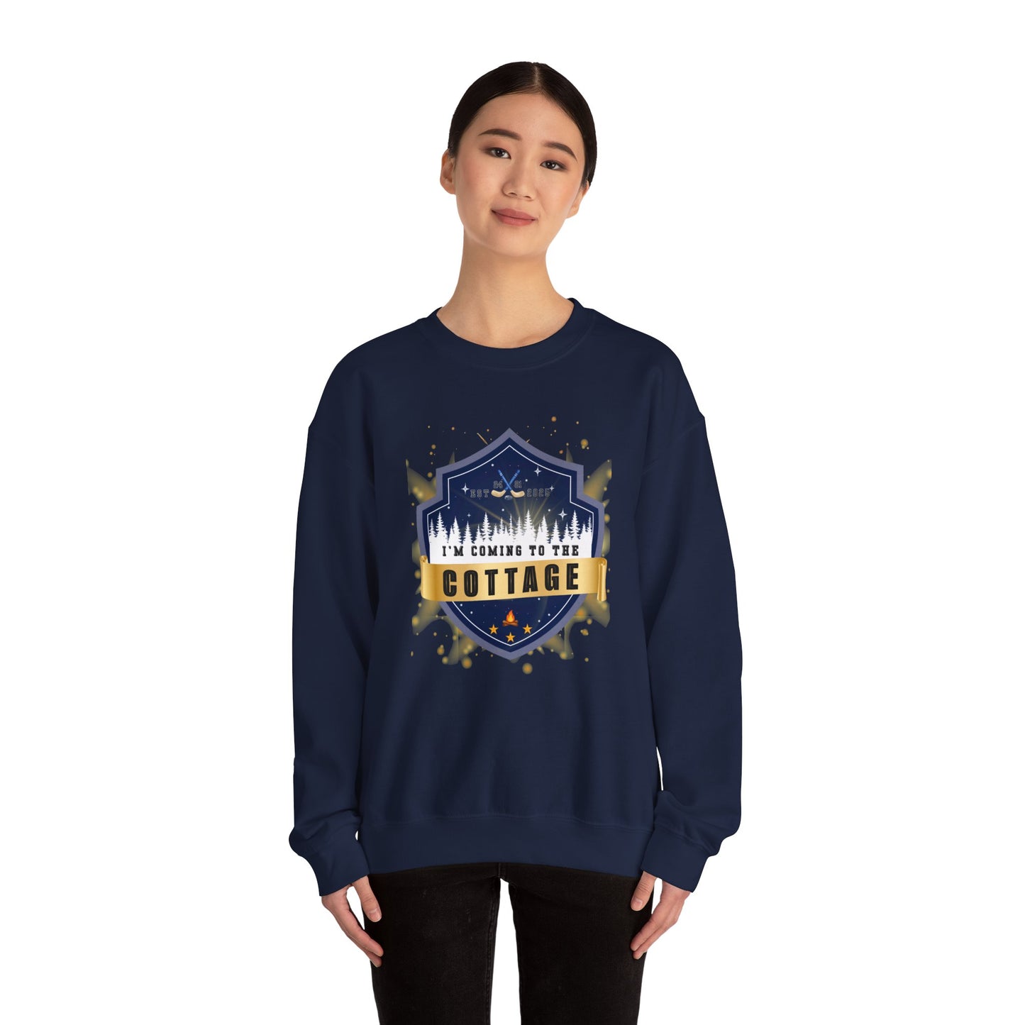 I’m Coming to the Cottage Sweatshirt | Cozy Romance Reader Crewneck