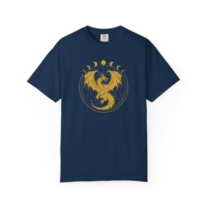 Dragons & Constellations Tee | Romantasy-Inspired Fourth Wing Shirt for BookTok Readers