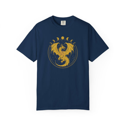 Dragons & Constellations Tee | Romantasy-Inspired Fourth Wing Shirt for BookTok Readers