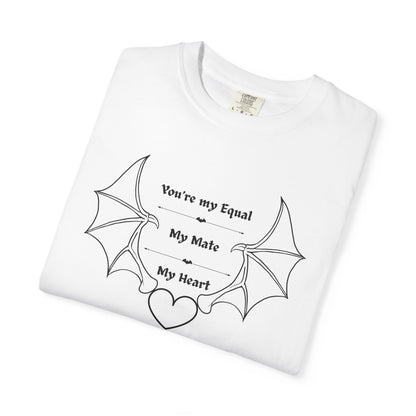 Rhysand to Feyre Quote T-Shirt | “You’re My Equal, My Mate, My Heart” ACOTAR Tee