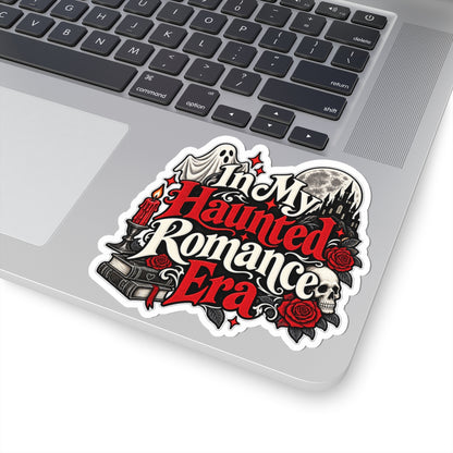 In My Haunted Romance Era Sticker | Halloween BookTok Decal