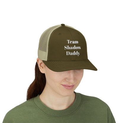Team Shadow Daddy Sparkly Trucker Hat