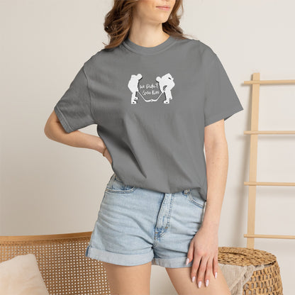 We Didn’t Even Kiss Hockey Shirt | Hockey Romance IYKYK Reader Tee