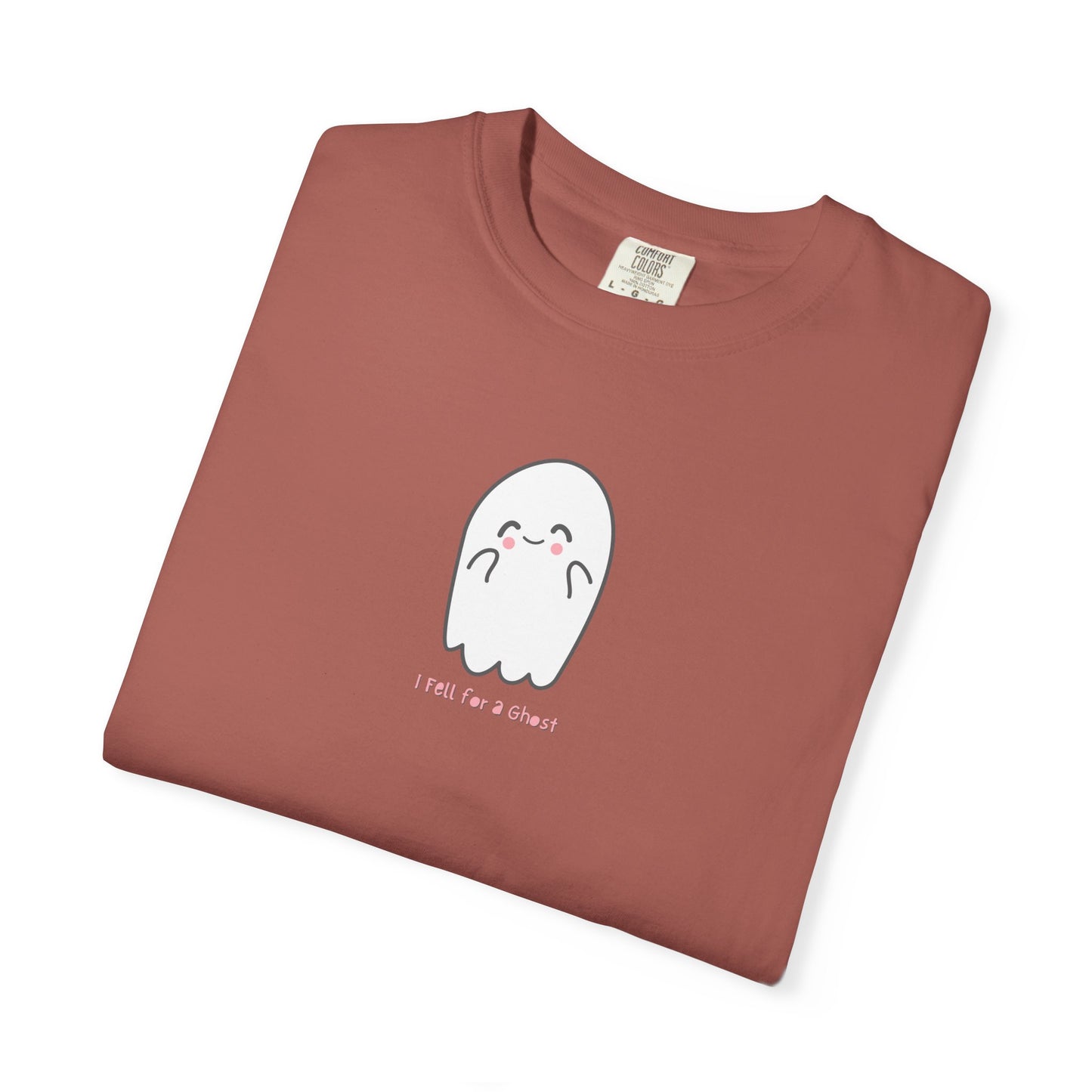 Cute Ghost Graphic T-Shirt for Halloween - I Fell for a Ghost inspired by The Dead Romantics