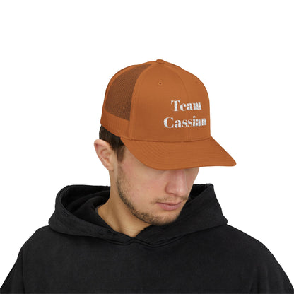 Team Cassian Sparkly Trucker Hat