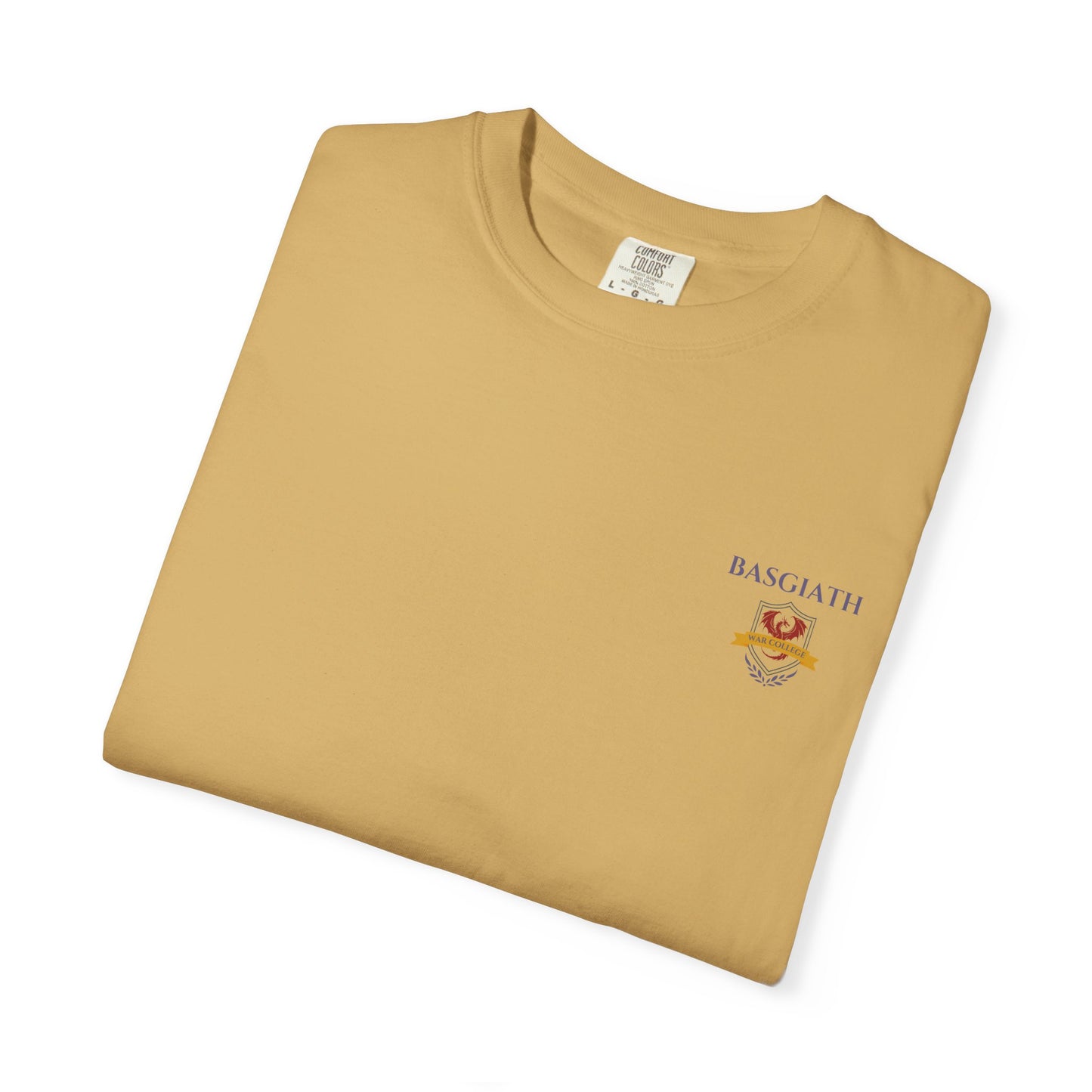 Basgiath War College T-Shirt | Fourth Wing Inspired Dragon Rider Pocket Tee | Gift for Readers