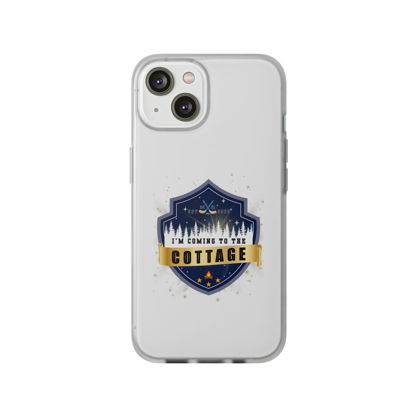 I’m Coming to the Cottage Phone Case | Hockey Romance Flexi Case