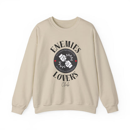 Enemies vs Lovers Club Sweatshirt | Enemies to Lovers Romance Pullover for BookTok Fans