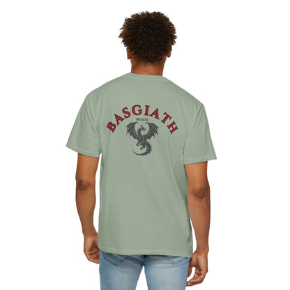 Bookish Dragon Rider T-shirt - Unisex Garment-Dyed