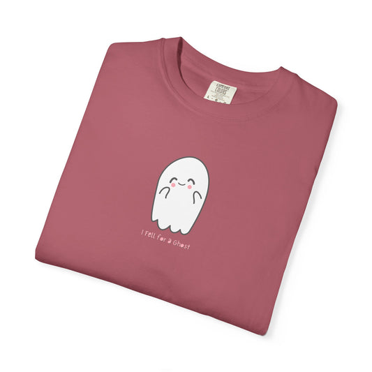 Cute Ghost Graphic T-Shirt for Halloween - I Fell for a Ghost inspired by The Dead Romantics