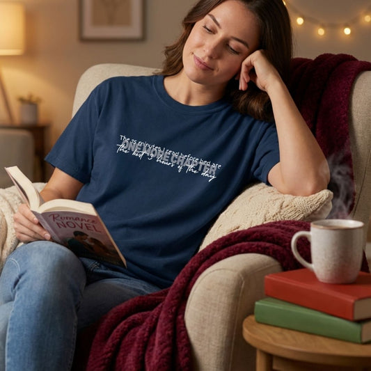 Best 3 Hours of the Day Tee | Minimalist Bookish Shirt for Cozy Readers