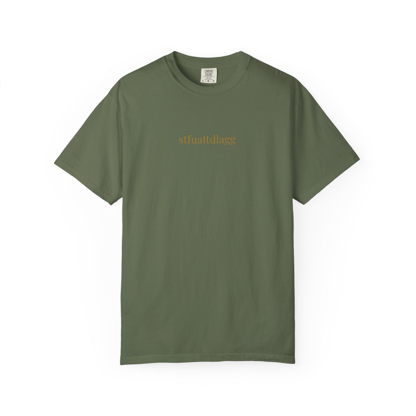 STFUATTDLAGG Minimalist Tee | Subtle Spicy BookTok Shirt