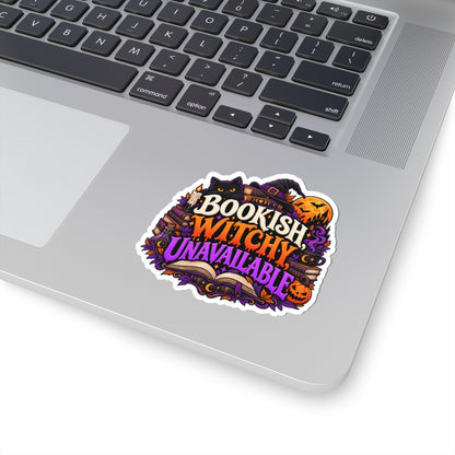 Bookish, Witchy, Unavailable Sticker | Halloween Reader Decal
