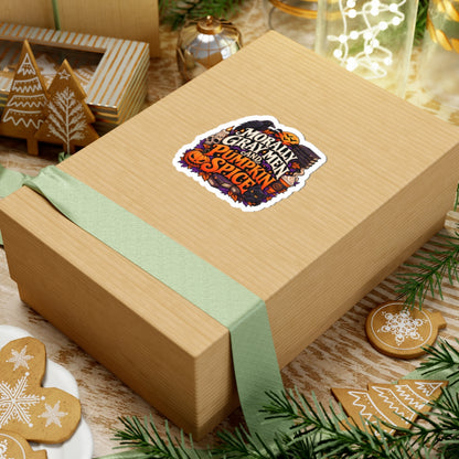 Morally Gray Men & Pumpkin Spice Sticker | Fall BookTok Decal