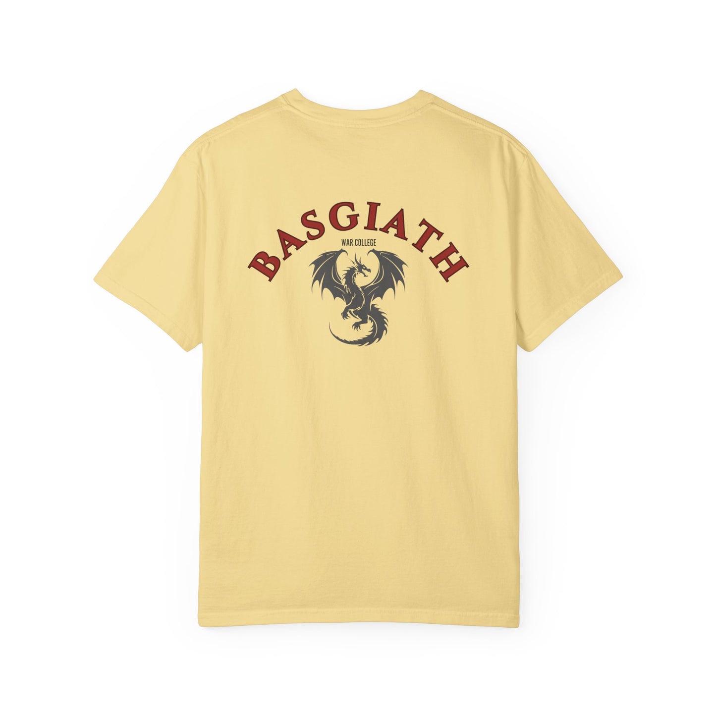 Basgiath War College Dragon Rider T-Shirt – Fantasy Academy Back Print Tee | Romantasy Reader Shirt