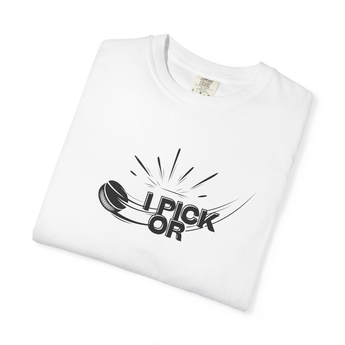 I Pick Or Shirt | Minimal Hockey Romance Reader Tee