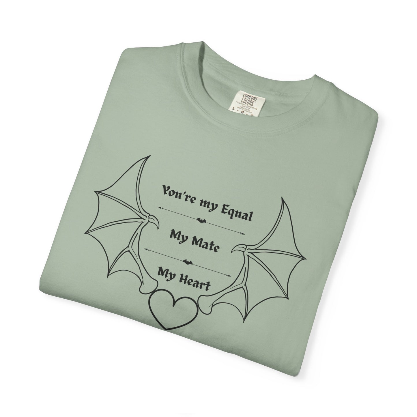 Rhysand to Feyre Quote T-Shirt | “You’re My Equal, My Mate, My Heart” ACOTAR Tee