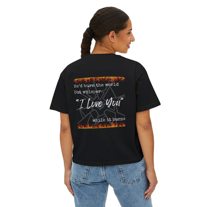 Boxy Tee - Aaron Warner Morally Gray Character Booktok Shirt