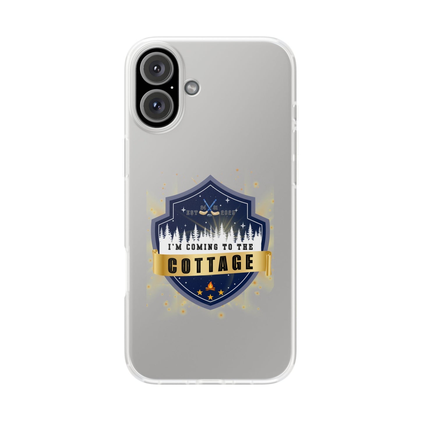 I’m Coming to the Cottage Phone Case | Hockey Romance Flexi Case
