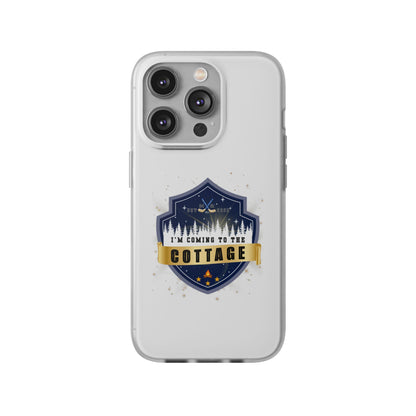 I’m Coming to the Cottage Phone Case | Hockey Romance Flexi Case