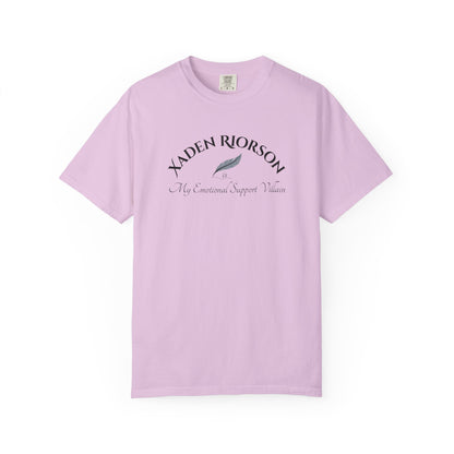 Emotional Support Villain T-Shirt - Fourth Wing Xaden Riorson Design