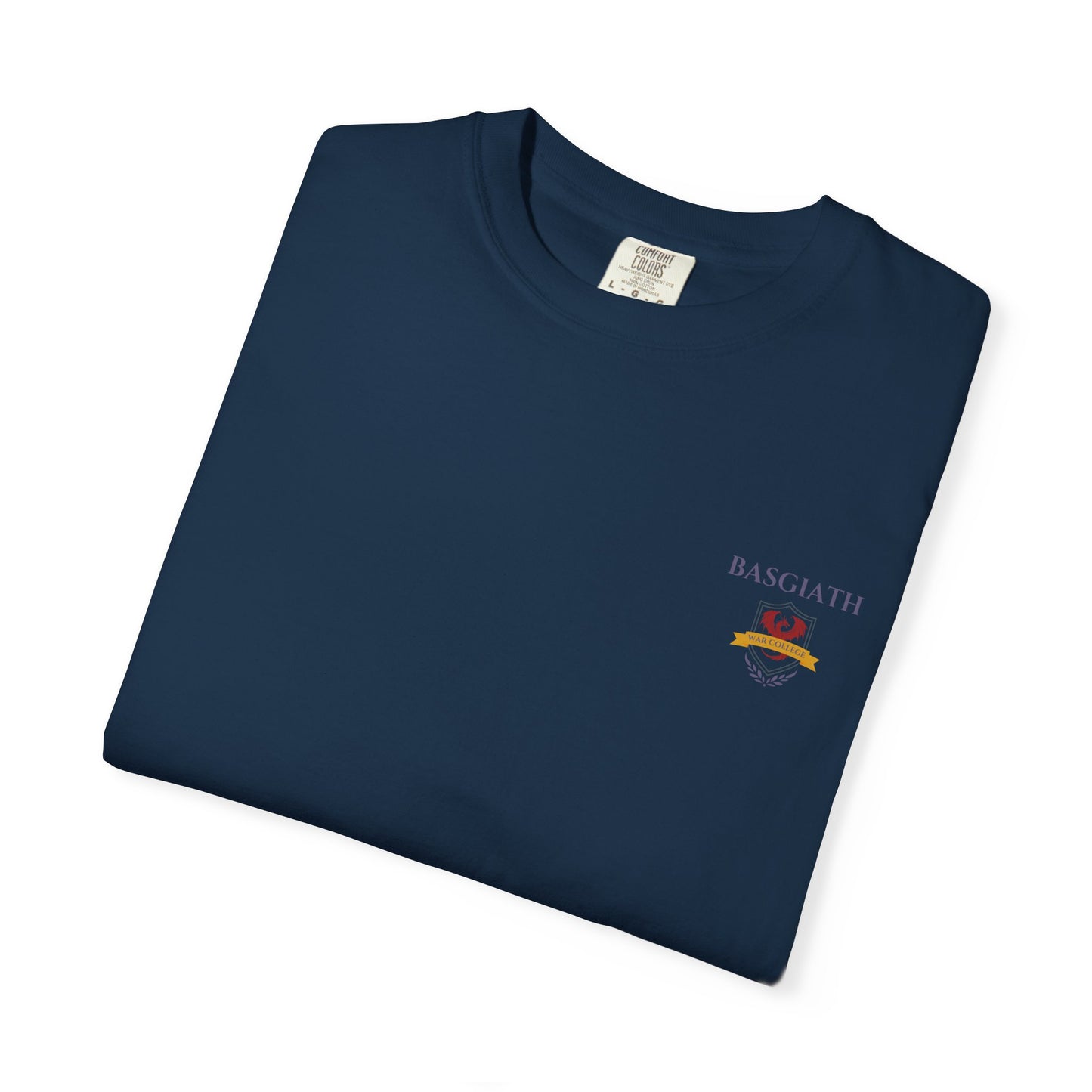 Basgiath War College T-Shirt | Fourth Wing Inspired Dragon Rider Pocket Tee | Gift for Readers