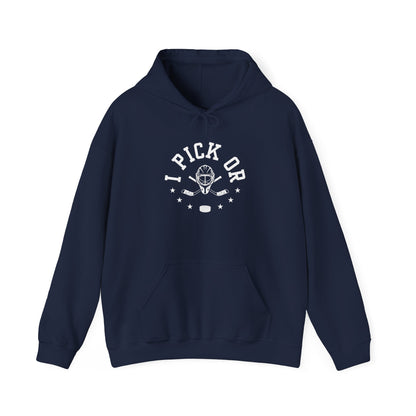 I Pick Or Hockey Hoodie | Cozy Romance Reader Sweatshirt