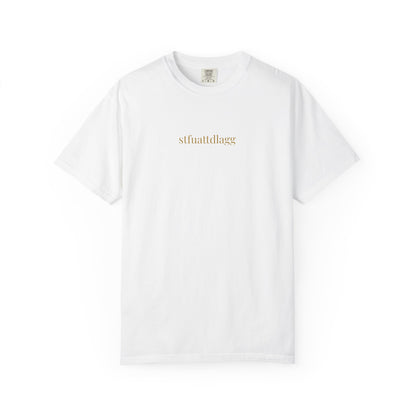 STFUATTDLAGG Minimalist Tee | Subtle Spicy BookTok Shirt