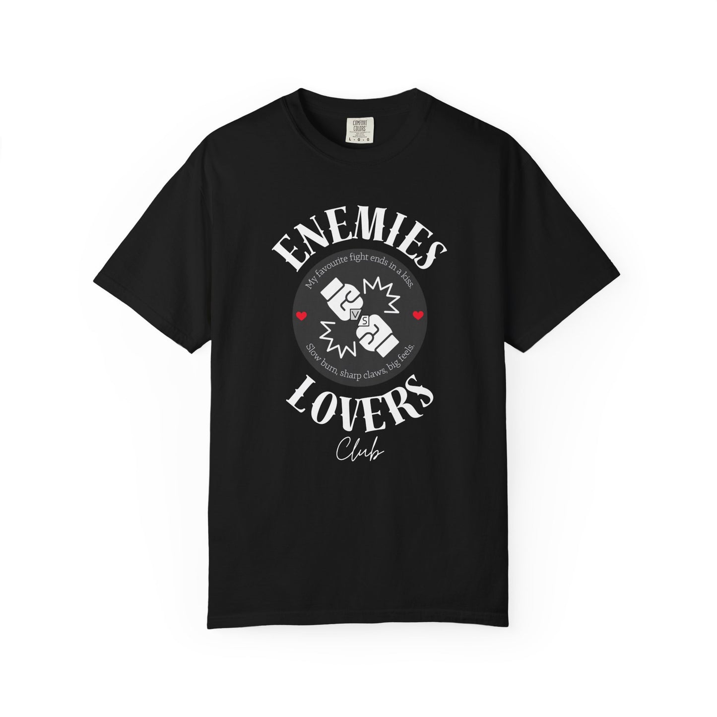 Enemies vs Lovers Club Tee | Dark Romance BookTok Shirt