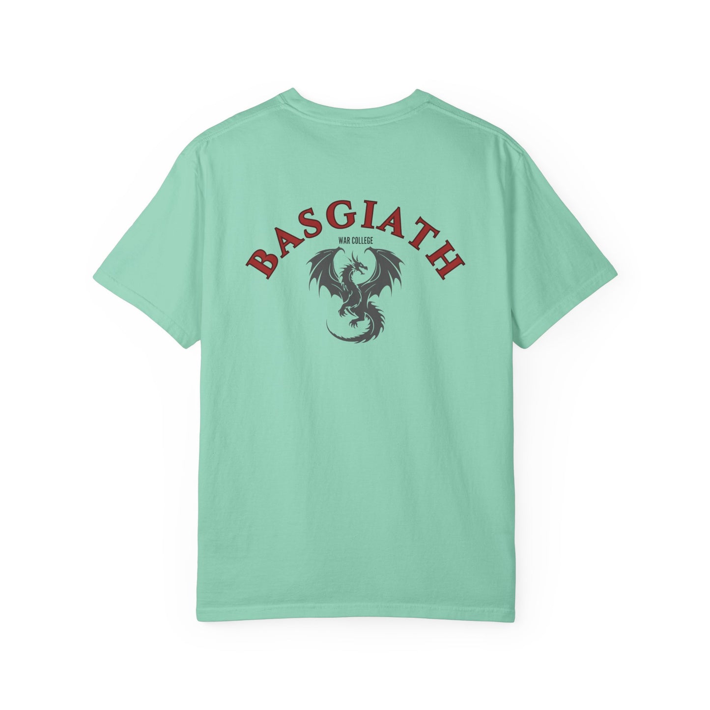 Basgiath War College Dragon Rider T-Shirt – Fantasy Academy Back Print Tee | Romantasy Reader Shirt