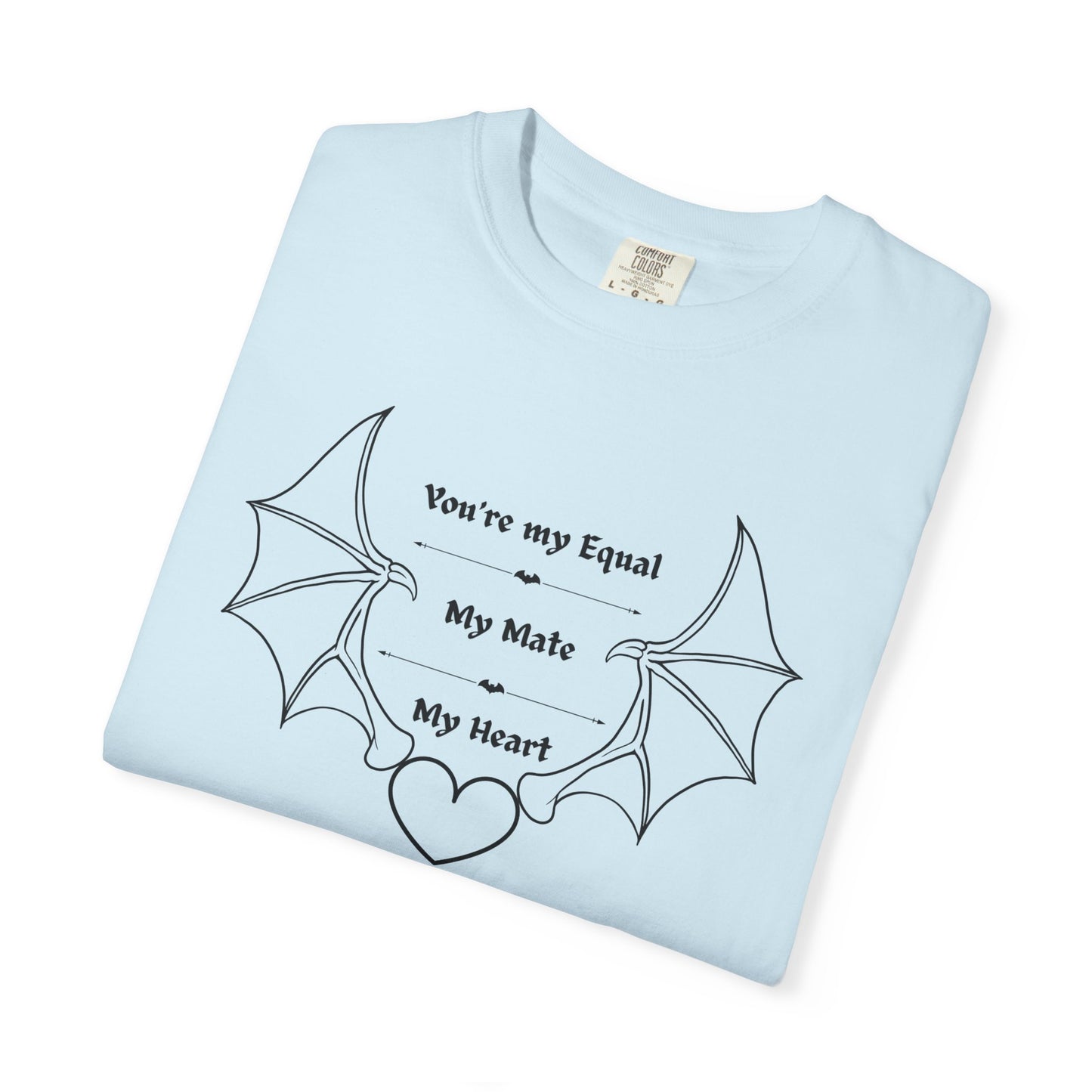 Rhysand to Feyre Quote T-Shirt | “You’re My Equal, My Mate, My Heart” ACOTAR Tee