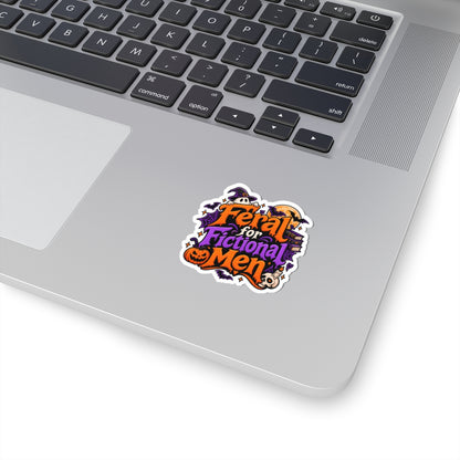 Feral for Fictional Men Sticker | Monster Romance Decal