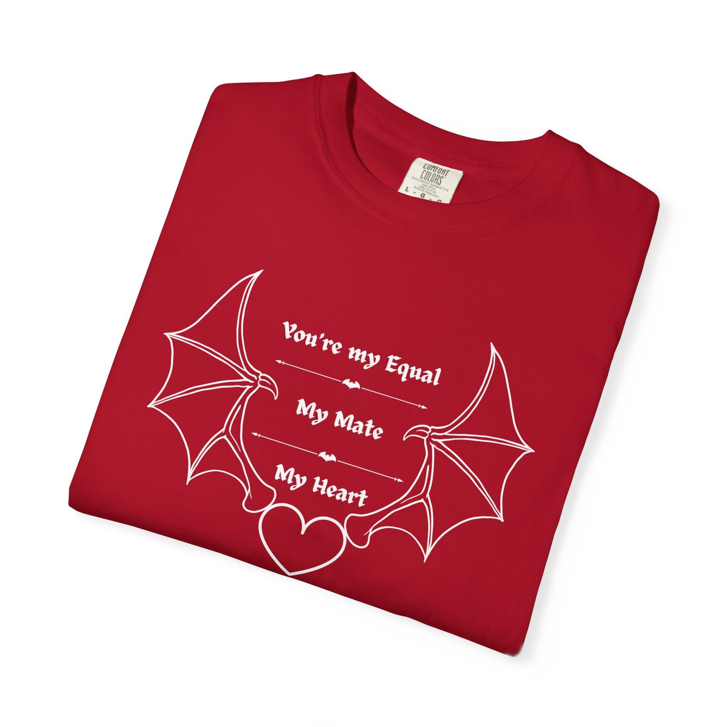 Rhysand to Feyre Quote T-Shirt | “You’re My Equal, My Mate, My Heart” ACOTAR Tee