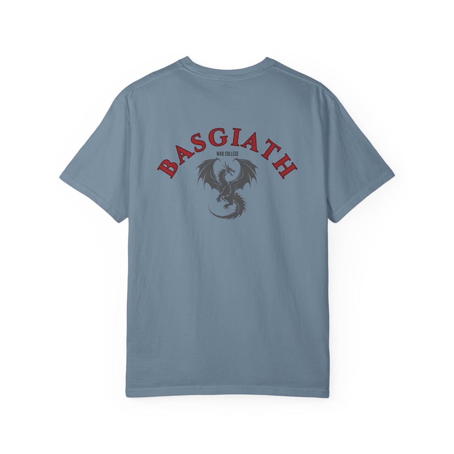 Basgiath War College Dragon Rider T-Shirt – Fantasy Academy Back Print Tee | Romantasy Reader Shirt
