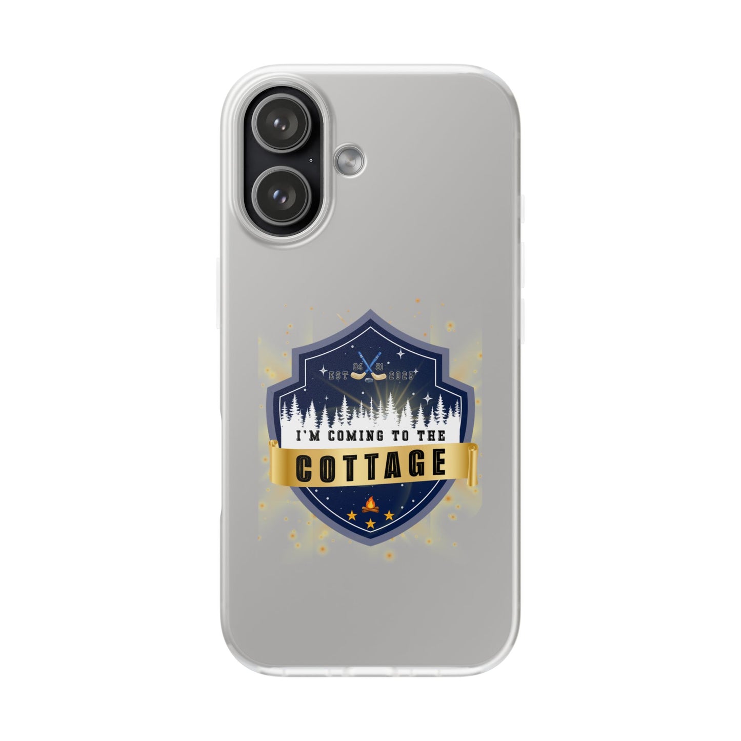 I’m Coming to the Cottage Phone Case | Hockey Romance Flexi Case