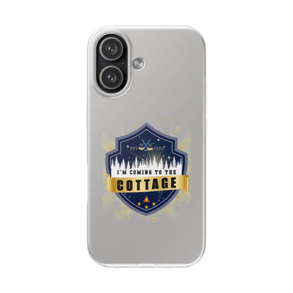 I’m Coming to the Cottage Phone Case | Hockey Romance Flexi Case