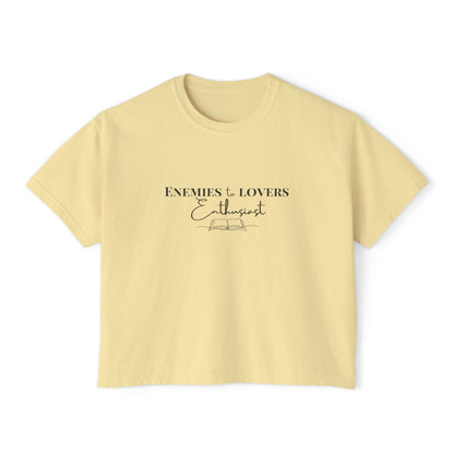 Enemies to Lovers Enthusiast Tee | Spicy BookTok Romance Shirt