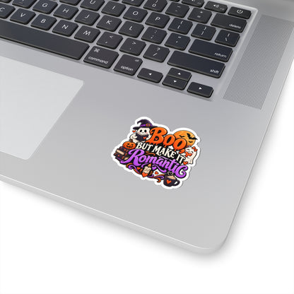 Boo, But Make It Romantic Sticker | Halloween Romance Decal
