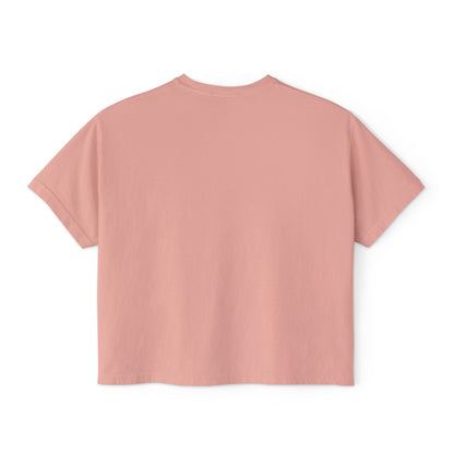 Spicy Vibes Women's Boxy Tee, Fun Stylish Shirt, Trendy Crop Top, Gift for Her, Casual Streetwear, Summer Tee