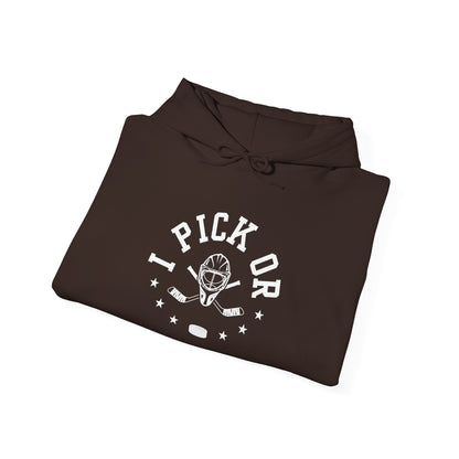I Pick Or Hockey Hoodie | Cozy Romance Reader Sweatshirt