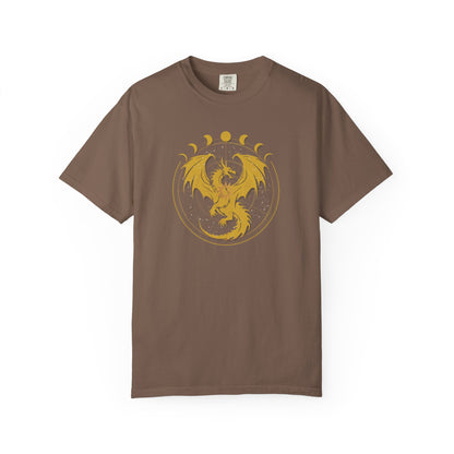 Dragons & Constellations Tee | Romantasy-Inspired Fourth Wing Shirt for BookTok Readers