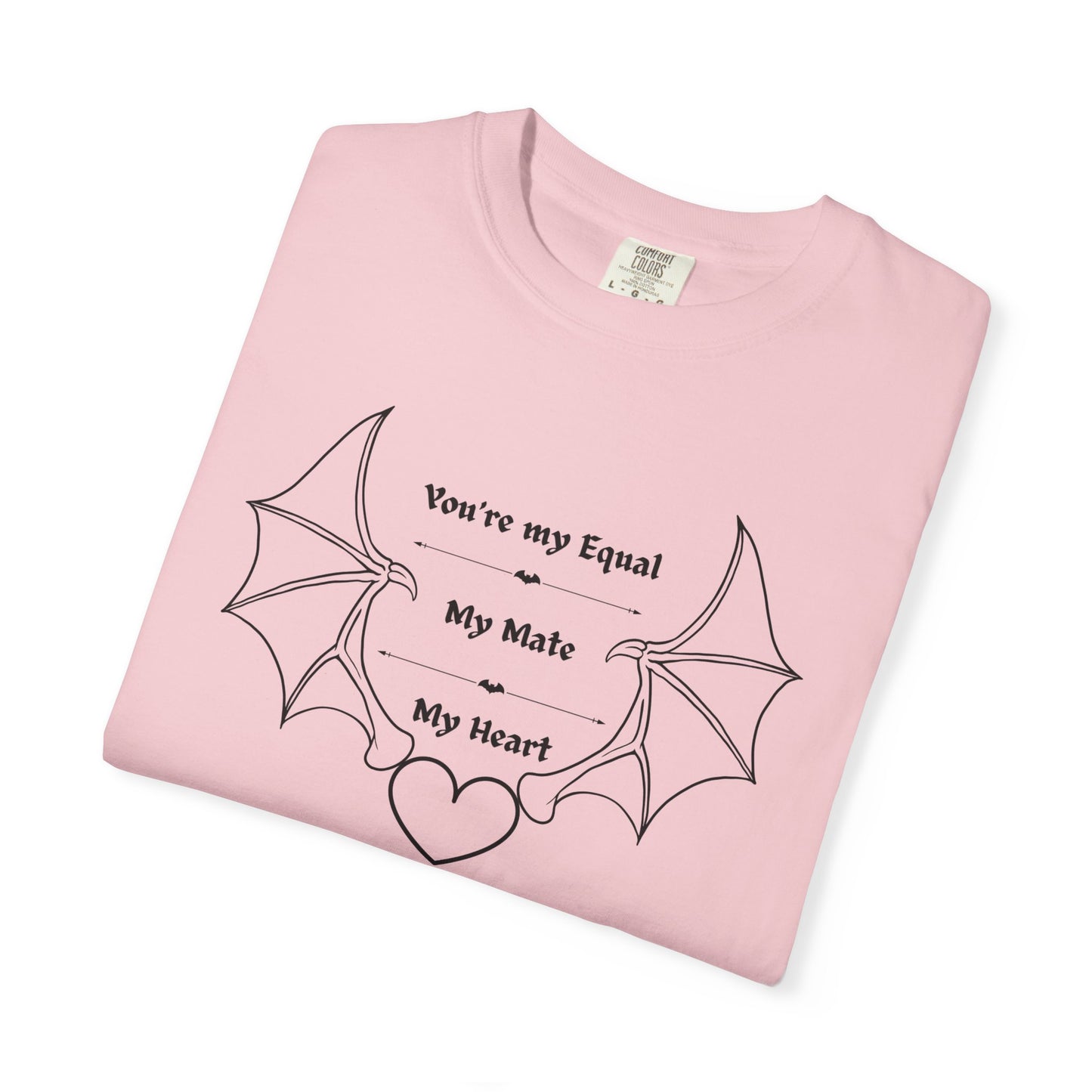 Rhysand to Feyre Quote T-Shirt | “You’re My Equal, My Mate, My Heart” ACOTAR Tee
