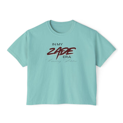 In My Zade Era Women's Boxy Tee - Trendy Graphic Tee, Casual Wear, Gift for Her, Summer Fashion, Everyday Comfort