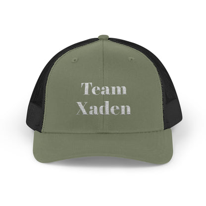 Team Xaden Sparkly Trucker Hat