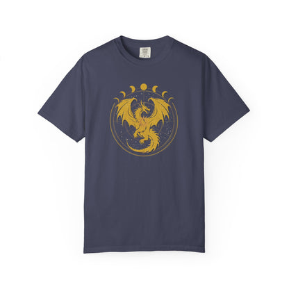 Dragons & Constellations Tee | Romantasy-Inspired Fourth Wing Shirt for BookTok Readers