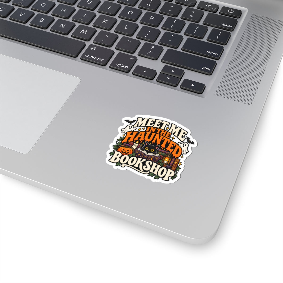 Meet Me at the Haunted Bookshop Sticker | Book Lover Decal